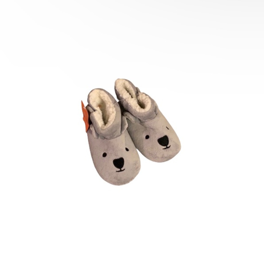 🆕 Gymboree Grey Koala Slippers - Children’s Size 11/12